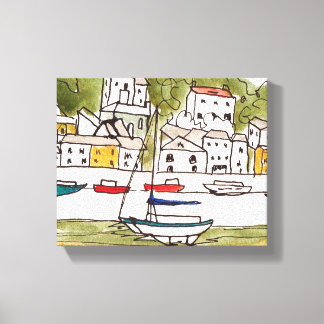 Appledore, Devon.Print sur Toile