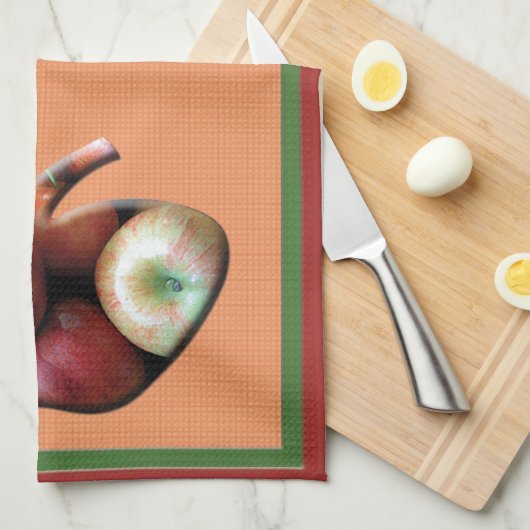 Apples American Mojo Kitchen Towel Theedoek (Quarter Fold)