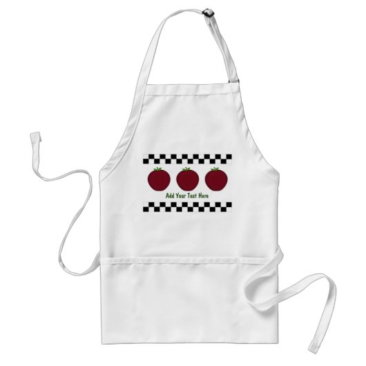 Apples Apron Standaard Schort (Voorkant)