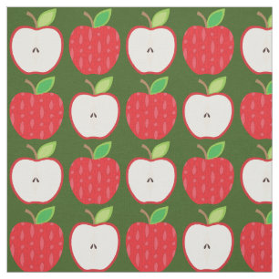 Apples Cute Teacher Stof