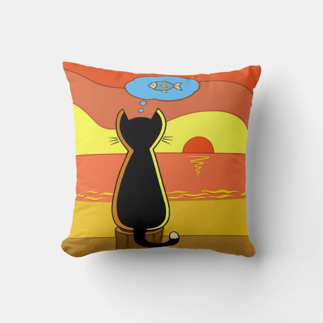 Apple's Fishy Idea Kussen (Voorkant)