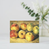 Apples Impressionisme Cezanne Briefkaart (Staand voorkant)