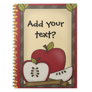 Apples Notes or Appointes Spiral notebook Notitieboek
