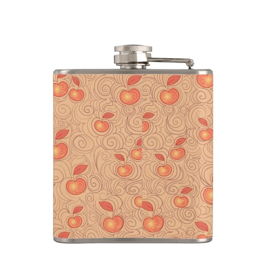 Apples Patroon Heupfles (Achterkant)