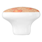 Apples Patroon Keramische Knop (Zijkant)