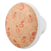 Apples Patroon Keramische Knop (Rechts)