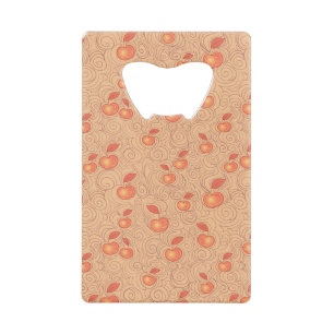 Apples Patroon Kredietkaart Flessenopener