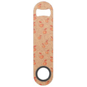 Apples Patroon Speed Flessenopener (Achterkant)