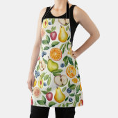 Apples Pears Blueberries Oranges Lemon Lime Fruits Schort (Insitu)