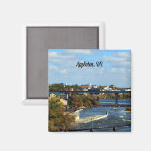 Appleton, schilderachtig WI-foto Magneet (Voorkant / Achterkant)