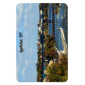 Appleton, schilderachtig WI-foto Magneet (Verticaal)