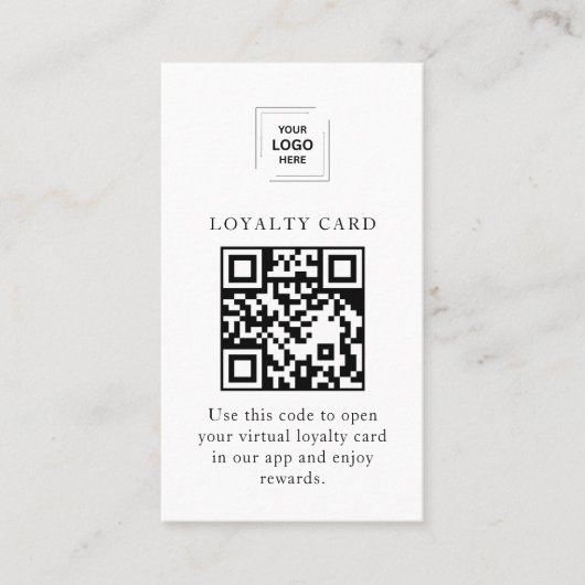 Application de fidélité client à récompense QR num (Devant)