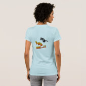 Application Fleurs Temps Été. T-shirts (Dos entier)