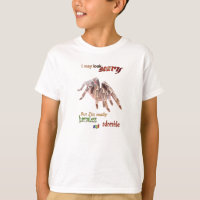 Application Tarantula Kids sans danger. T-shirt