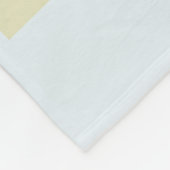 Applique, huizen, dorp fleece deken (Hoek)