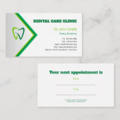 appointment visitekaartje (Voorkant / Achterkant)