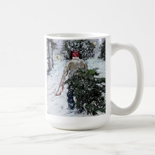 Apport à la maison de la tasse d'arbre (Droite)