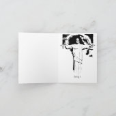 Apporte-le à Dieu. Carte de vœux. (Intérieur)