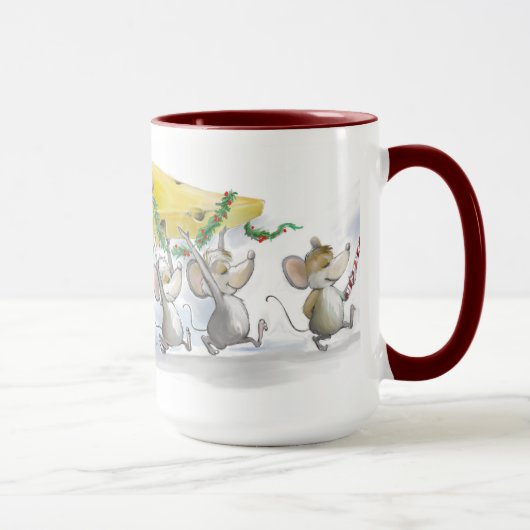 Apporter Dans La Mug De Fromage De Noël (Droite)