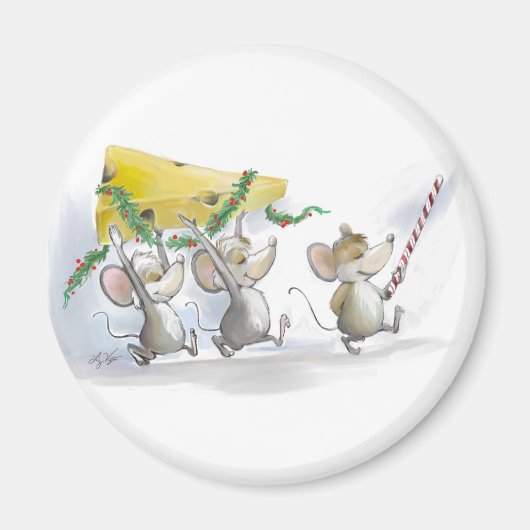 Apporter Dans Le Magnet De Fromage De Noël (Devant)