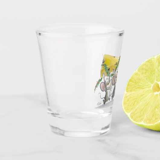 Apporter Dans Le Verre De Chomage De Noël (Gauche)