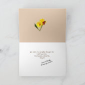 apporter des modifications Carte de voeux pliée (Intérieur)