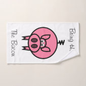 Apportez à la maison le lard (Serviette à main)