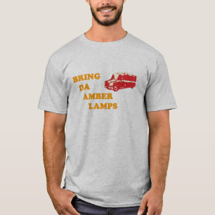 APPORTEZ au DA le T-shirt (gris) AMBRE de LAMPES