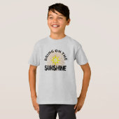 Apportez Le Design Sunshine - T-Shirt De Base Pour (Devant entier)