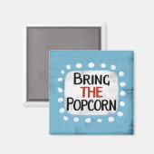 Apportez Le Magnet Réfrigérateur Popcorn (Recto/Verso)