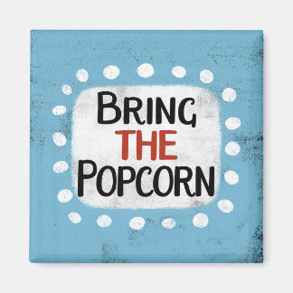 Apportez Le Magnet Réfrigérateur Popcorn