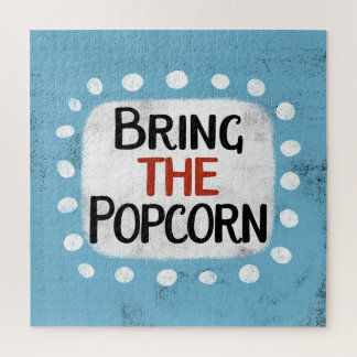Apportez Le Puzzle Popcorn