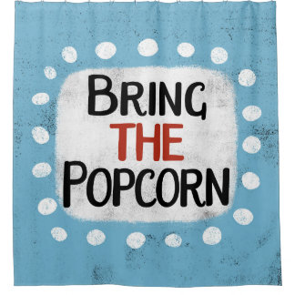 Apportez Le Rideau De Douche Popcorn