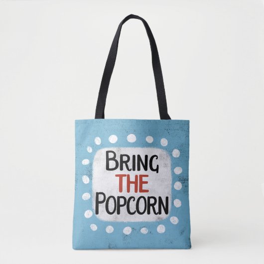 Apportez Le Sac fourre-tout Popcorn (Devant)