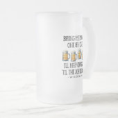 Apportez-moi des tasses de verre givré Mug (Devant droit)