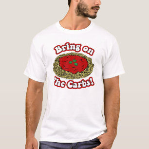 Apportez sur le T-shirt de glucides