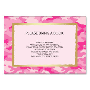 Apportez un livre - Cartes de Baby shower pour fil