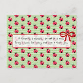 Apportez un livre pour la carte Baby shower bébé (Dos)