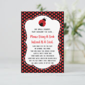 Apportez Une Carte De Livre, Baby shower, Ladybug (Debout devant)