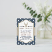 Apportez Une Carte De Livre, Cerf De Bois, Baby sh (Debout devant)