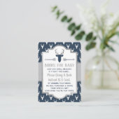 Apportez Une Carte De Livre, Cerf De Bois, Baby sh (Debout devant)