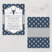 Apportez Une Carte De Livre, Cerf De Bois, Baby sh (Devant / Derrière)