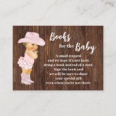 Apportez une carte d'insertion de Baby shower de f (Devant)