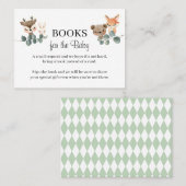 Apportez une carte d'insertion de baby shower de l (Devant / Derrière)