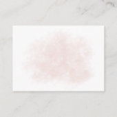 Apportez une carte d'insertion de baby shower trop (Dos)