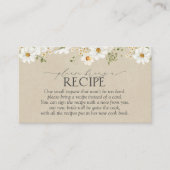 Apportez Une Recette Rustique Carte De Boîtier De (Devant)