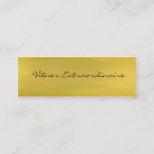 Apportez votre propre carte de visite de bouteille (Dos)