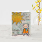 Apportez votre propre soleil - Cartes de notes (Fleur jaune)