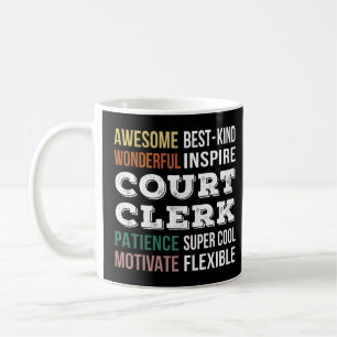 appreciatie van de griffier koffiemok