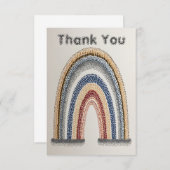 Appréciation colorée Merci Art Rainbow (Devant / Derrière)